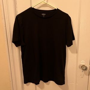 Mens Black Short Sleeve Shirt